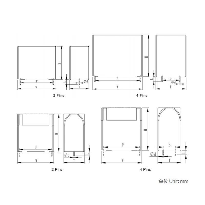 Condensator DC-Link seria WDC pentru PCB