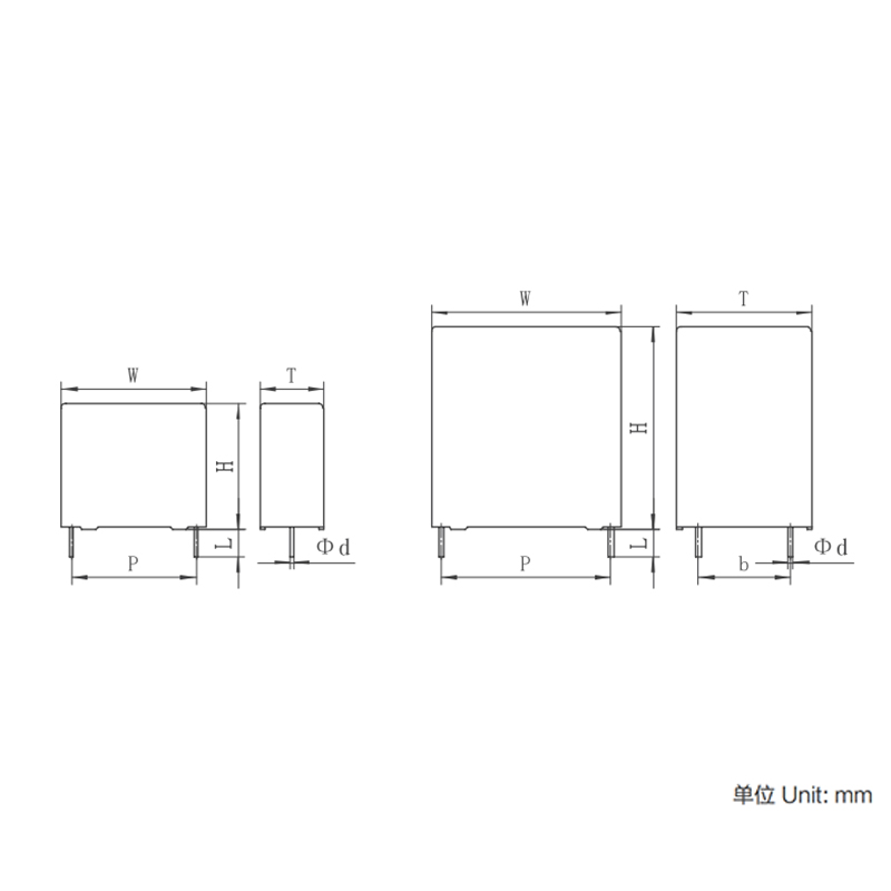 Condensator rezonant WRC pentru PCB