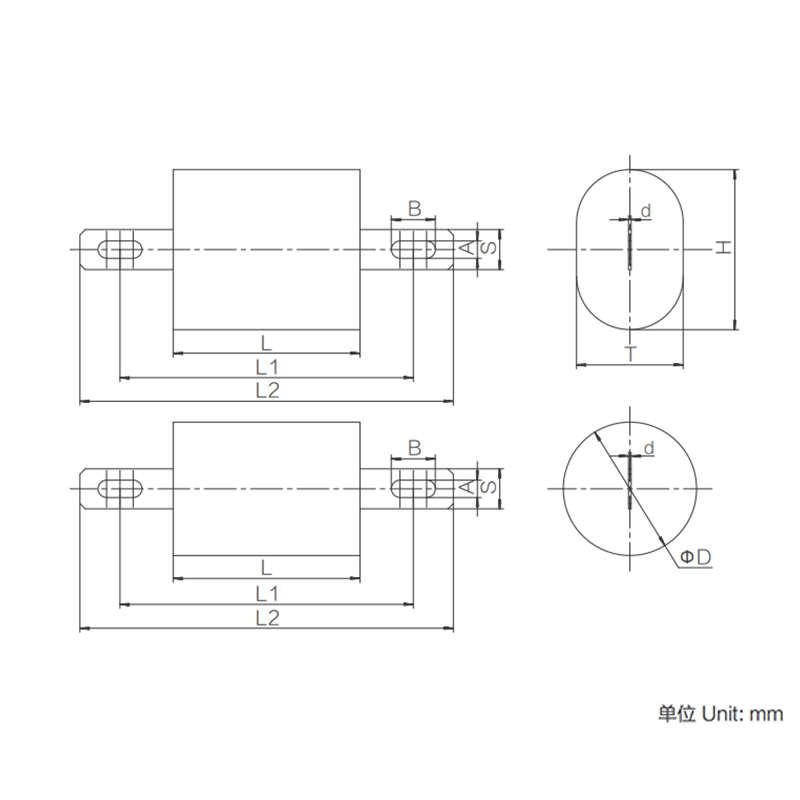 Condensator amortizor IGBT de tip axial WSA